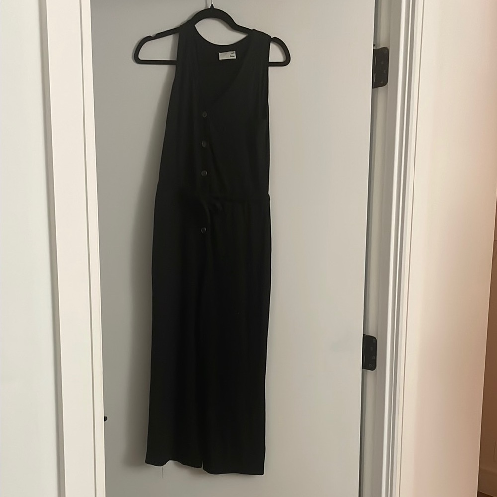 Wilfred Free Black Sleeveless Jumpsuit